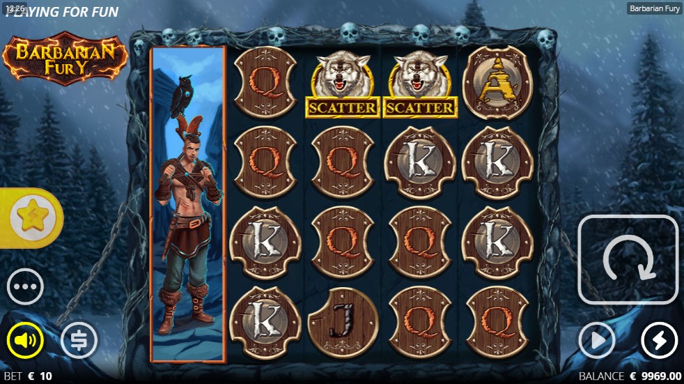 barbarian fury slot